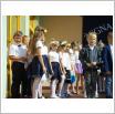 Galeria zdjęć: Uroczyste zakończenie roku szkolnego 2017/2018 w Przedszkolu Samorządowym w Gorzkowicach. Link otwiera powiększoną wersję zdjęcia.